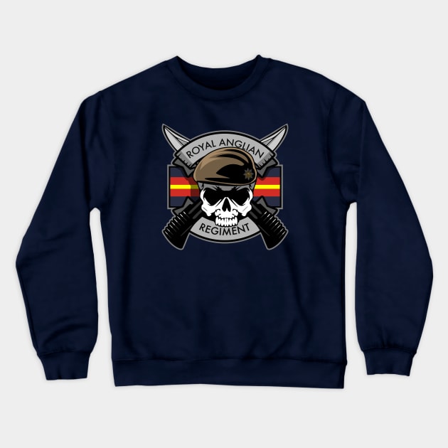 Royal Anglian Regiment Crewneck Sweatshirt by TCP